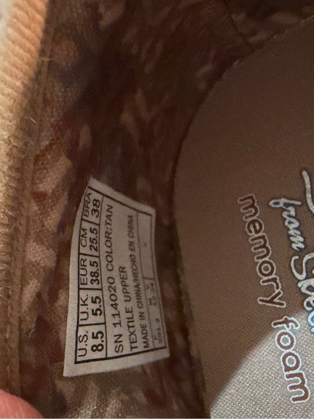 Bobs from Skechers Slip-On Canvas Loafers - Taupe size 8.5 - Picture 6 of 7